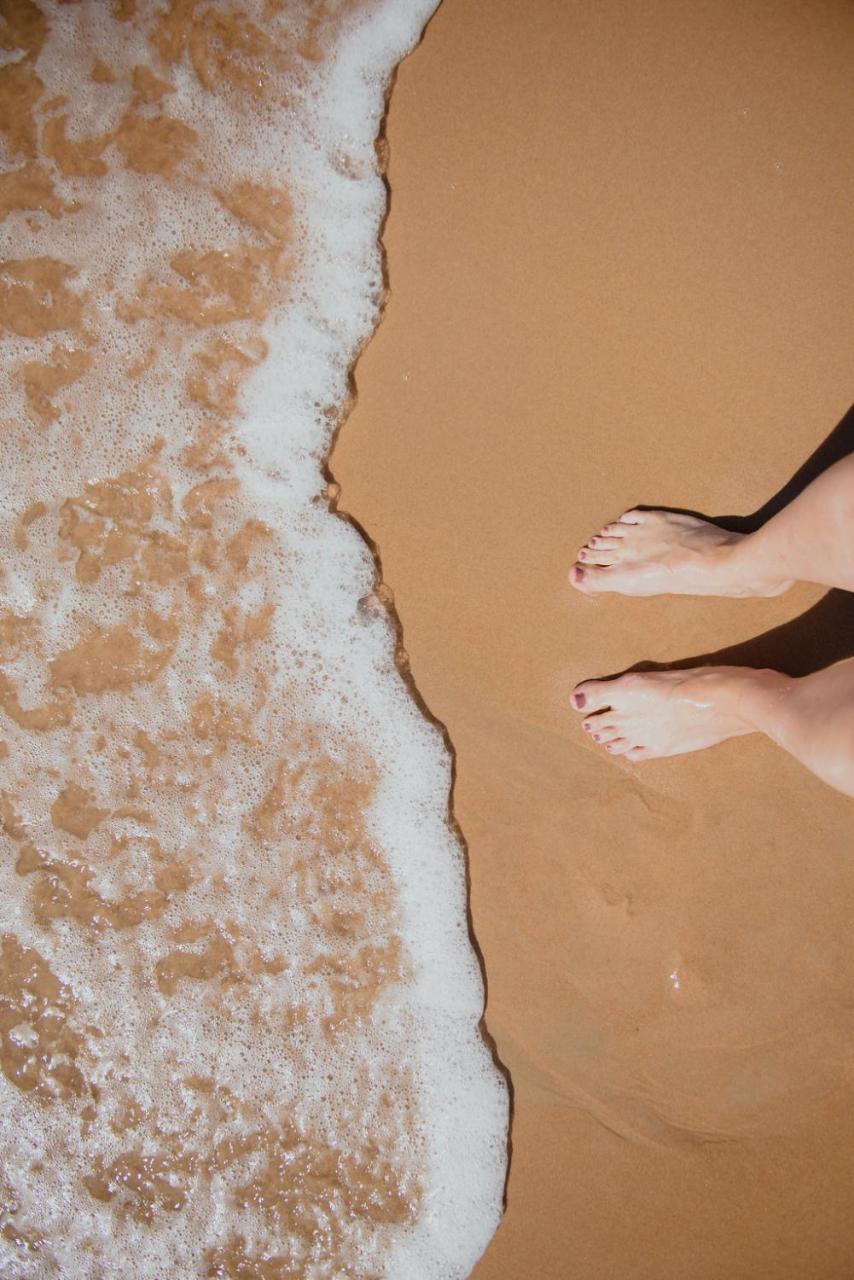 Flat Guarajuba Beira Da Praia Pe Na Areia ภายนอก รูปภาพ