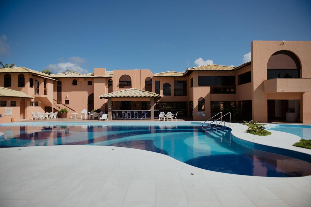 Flat Guarajuba Beira Da Praia Pe Na Areia ภายนอก รูปภาพ