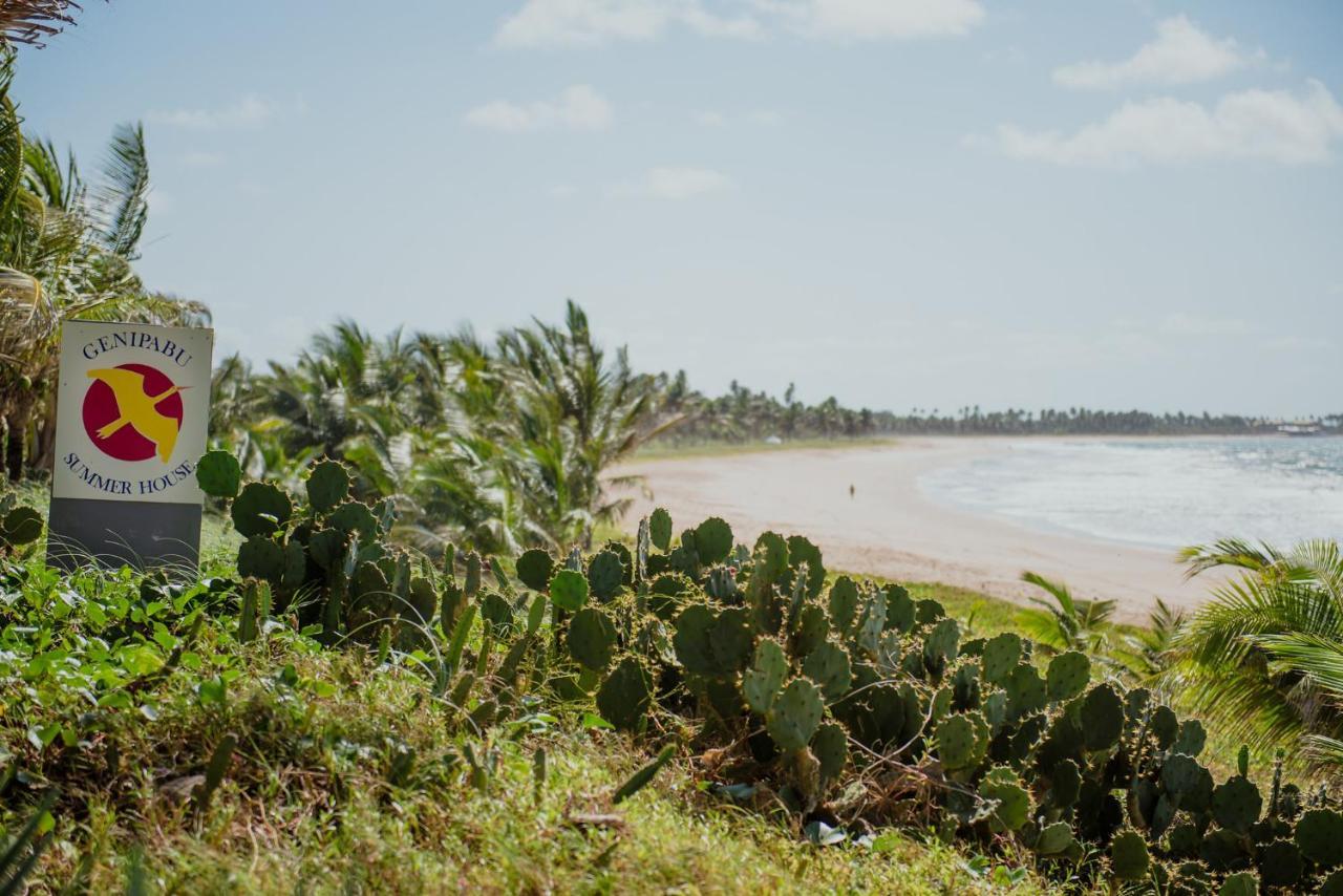 Flat Guarajuba Beira Da Praia Pe Na Areia ภายนอก รูปภาพ