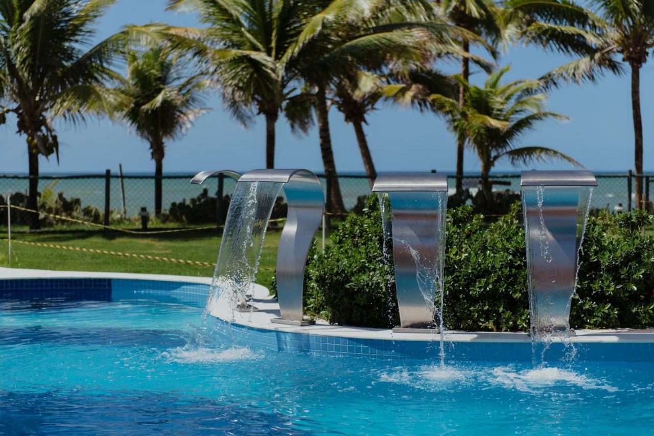Flat Guarajuba Beira Da Praia Pe Na Areia ภายนอก รูปภาพ
