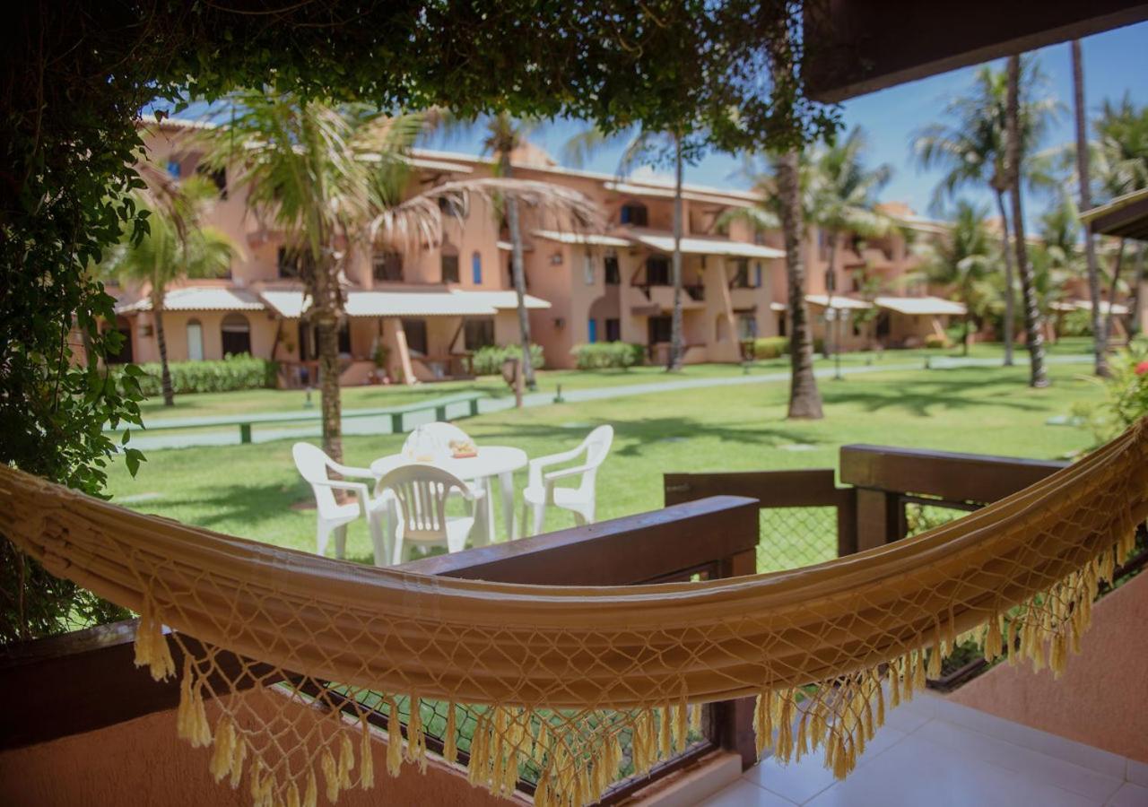 Flat Guarajuba Beira Da Praia Pe Na Areia ภายนอก รูปภาพ