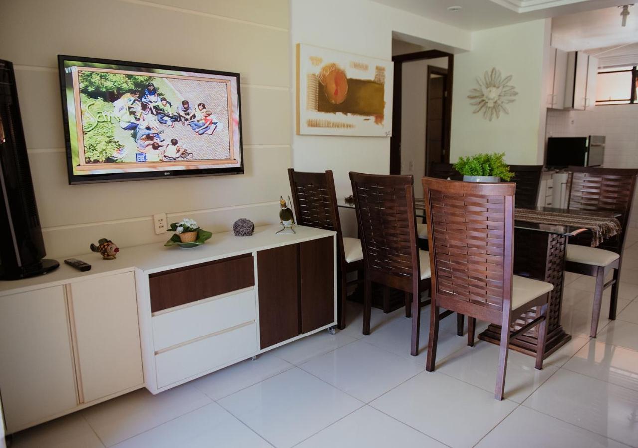 Flat Guarajuba Beira Da Praia Pe Na Areia ภายนอก รูปภาพ
