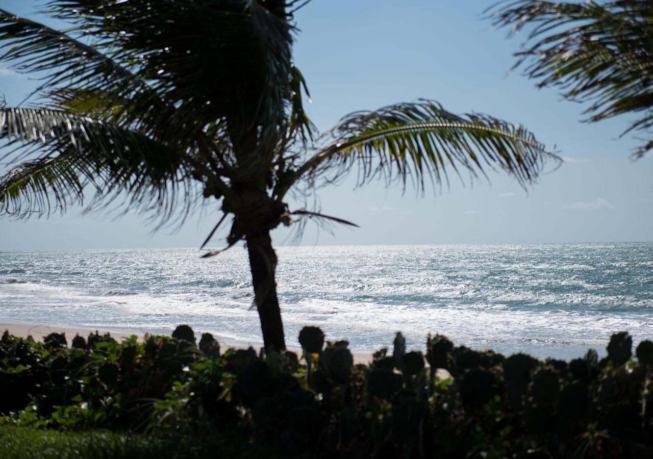 Flat Guarajuba Beira Da Praia Pe Na Areia ภายนอก รูปภาพ
